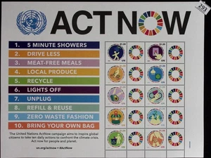 @ UNITED NATIONS - MNH - CYCLING, NATURE, POLLUTION - Picture 1 of 1