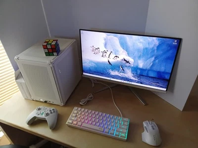 Jonsbo C6 M-ITX desktop 8GB DDR4 128 GB NVME Intel Arc A380 6GB (no monitor)+ - Image 1 of 4