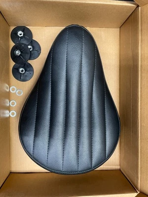 Asiento de resorte Biltwell Inc. Solo - Usado - Ajuste universal Foto 1 de 2