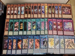 Yugioh 43 Card @Ignister Maliss Deck Core Cyberse Underground White Rabbit - Picture 1 of 1