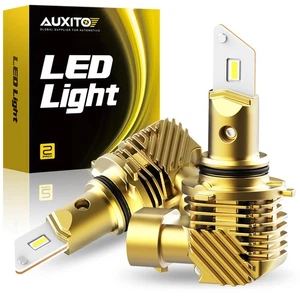 HB3 9005 LED Fog Lamp Bulbs AUXITO 6000K White Light Canbus Ready Direct-plug US - Foto 1 di 19