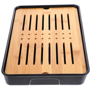 Japanese Tea Tray Draining Device Traditional Chinese Dish Board - Picture 1 of 12
