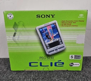 Sony Clie PEG-SJ30/U USB/Seriell 2,8" Farb LCD Touchscreen 16MB Palm OS PDA - Bild 1 von 10