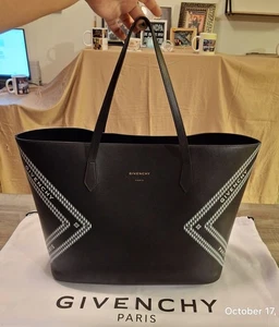 Ledertasche schwarz weiß GIVENCHY - Bild 1 von 16