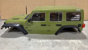 Axial SCX6: Jeep JLU 4-Door Wrangler Body - Green AXI05000T1 Brand New Body!!! - Picture 1 of 10