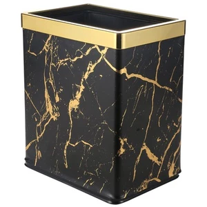 Small Office Trash can Bedroom Wastebasket,Rectangle Slim Bathroom Kitchen Ga... - Picture 1 of 7