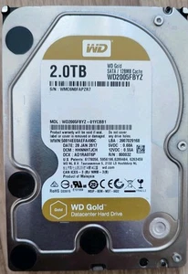 WD Gold 2 TB 2TB Festplatte Western Digital Enterprise Class WD2005FBYZ - Bild 1 von 2