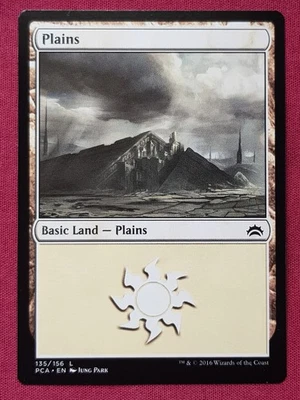 Magic The Gathering PLANECHASE ANTHOLOGY PCA PLAINS 135 land card MTG - Image 1 of 2