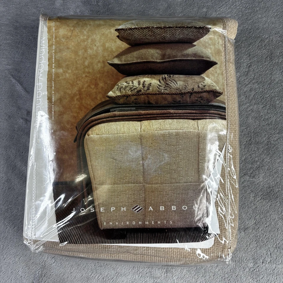 Joseph Abboud Window Panel Curtain 54x84 Inch Single Panel Polyester New Drapery - Image 1 of 4