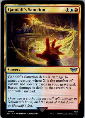 Magic | LTR | Gandalf's Sanction | 208 | Normal | NM - Image 1 of 2