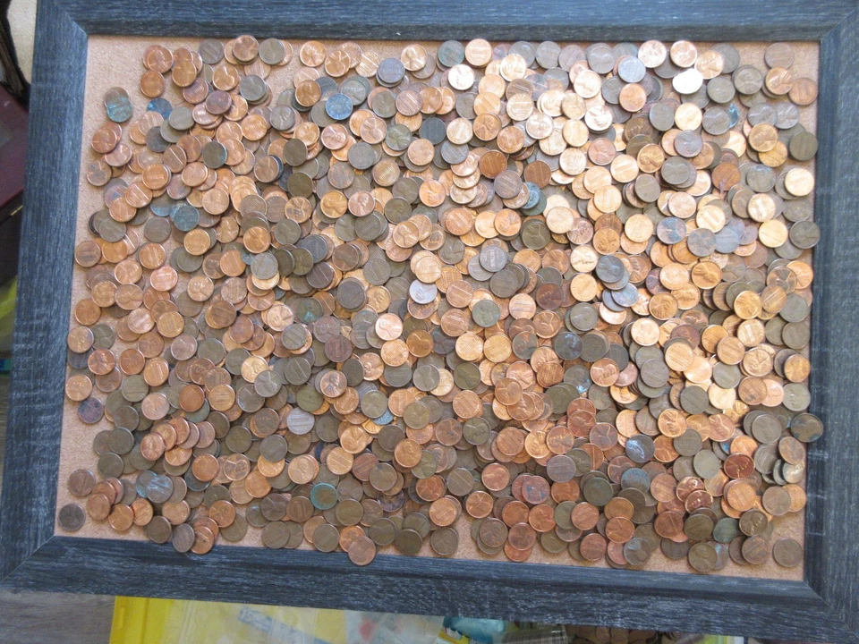 12 lbs 8oz- Lincoln Copper Memorial Cent Penny Pre 1982 Estate Find Unsearched - Image 1 of 4