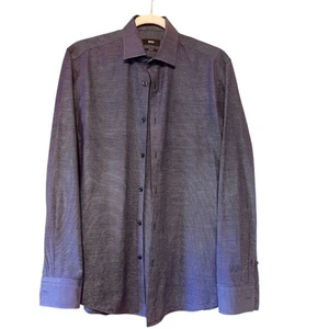 Boss by Hugo Boss Hemd Slim Fit Navy & Weiß 15,5/39 - Bild 1 von 5