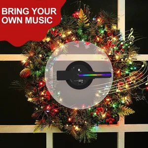 3D Hologram Projector Advertising Display Fan Advertisment Video Player 3D  - Picture 1 of 14