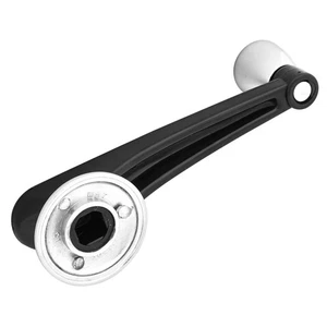 MGB / GT Window Winder Handle Black Chrome Weston Body Hardware 1962-68 34G2528 - Bild 1 von 3
