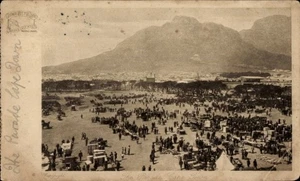 Ak Cape Town Kapstadt Südafrika, Menschansammlung am Strand - 4933627 - Bild 1 von 2