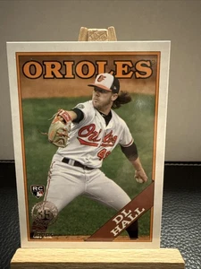 2023 Topps Series 2 - 1988 Topps Baseball #2T88-37 DL Hall (RC) - Picture 1 of 2