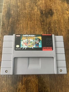 SNES Super Mario All Stars Authentic Tested Works Cartridge Only - Bild 1 von 4