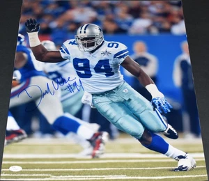 DEMARCUS WARE AUTOGRAPHED SIGNED DALLAS COWBOYS 16x20 PHOTO JSA - Picture 1 of 1