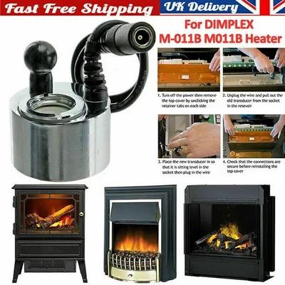 MARKENLOS Für DIMPLEX Opti-Myst Electric Fire Transducer Glass Disk M-011B M011B Heiz R3V3