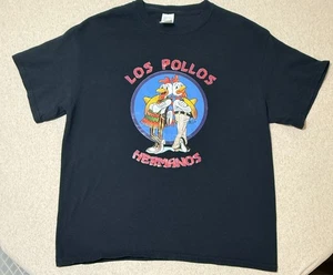 Camiseta para mujer Breaking Bad negra de algodón Los Pollos Hermanos, peso ligero - Imagen 1 de 4