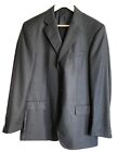 veste de costume blazer gris en laine de Fursac taille 48 3XL 4XL