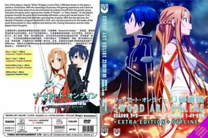 DVD Sword Art Online Staffel 1&2 1-49 ENDE + Extraausgabe + Offline englische Version - Bild 1 von 9
