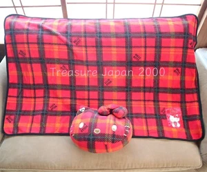 Manta Hello Kitty 40 Aniversario 41"x27" y Bolsa 11" Limitada Japón Rara Como Nueva - Imagen 1 de 14