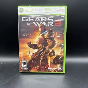 Gears of War 2 (Microsoft Xbox 360, 2008) Game Complete w/ Manual CIB Clean - Picture 1 of 4
