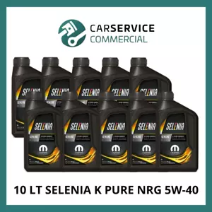 10 Litri Selenia K Pure Energy 5W40 AceaC3 For Multi-Engine Purpose - Foto 1 di 1
