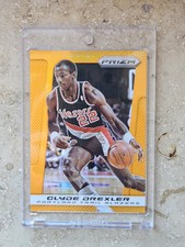 2013-14 Panini Prizm Prizms Orange Clyde Drexler /60