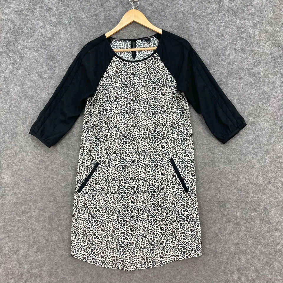 Женское платье Scotch & Soda Maison Scotch размер 1 рубашка с анималистическим принтом 21413 - Изображение 1 из 4