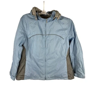 Weather Tamer Womens Reversible Jacket With Hood XL/XG Nylon Polyester - Picture 1 of 10