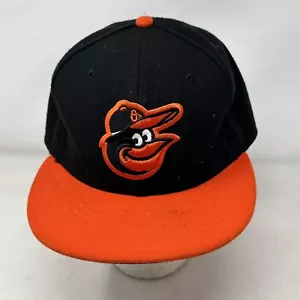 Baltimore Orioles Baseball Hat Cap Fitted 7 5/8 New Era 59fifty On Field US MADE - Picture 1 of 13
