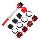  Red Rubber Moving Artifact Furniture Lifting Rod Heavy Mover