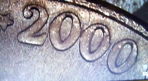 2000-P JEFFERSON NICKEL ERRORS DDO/DDR THICK DOUBLING FULL STEPS HIGH GRADE - Picture 1 of 13