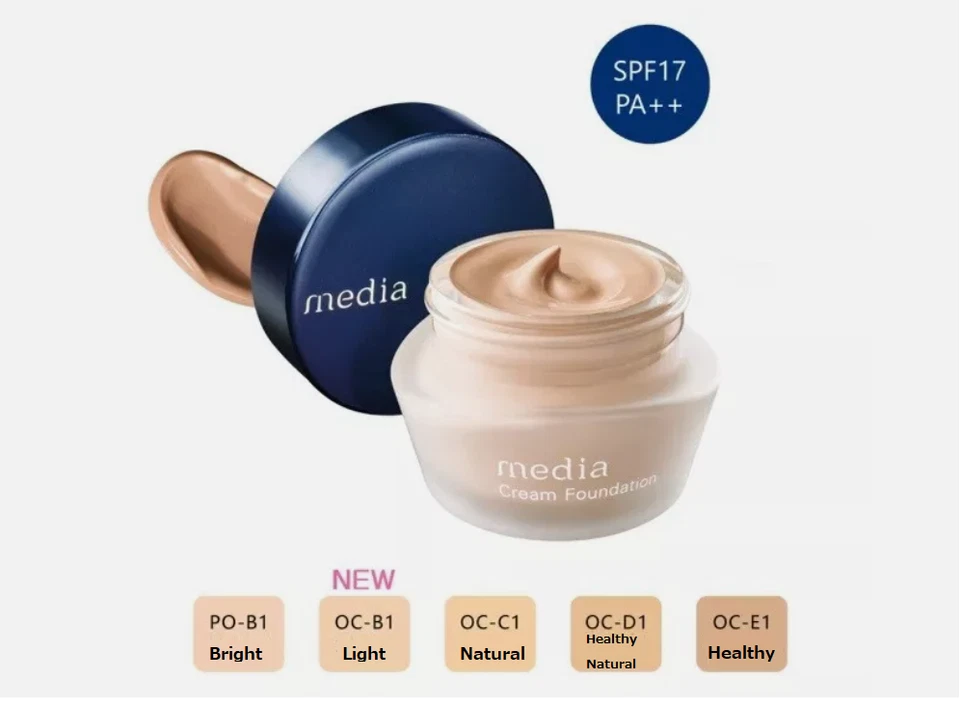 [KANEBO]  Media Cream Foundation N SPF17 PA++ 25g JAPAN NEW - Image 1 of 1