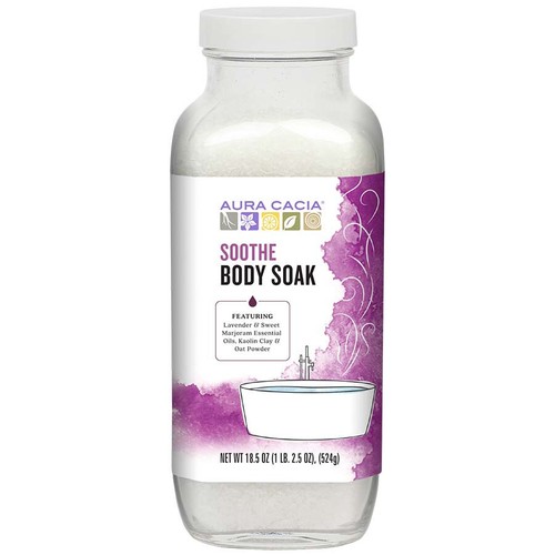 Aura Cacia Body Soak – Soothe, 18.5 Oz, Entspannendes Badeöl