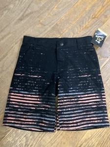 BOYS ART CLASS BLACK SWIM TRUNKS BOARD SHORTS SIZE 7 NWT! - Picture 1 of 2