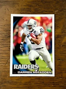 Darren McFadden 2010 Topps Football MINT Raiders Legends Jersey Arkansas Hogs SP - Picture 1 of 2