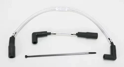 CABLES ENCHUFABLES TRENZADOS MAGNUM HARLEY DYNA SWITCHBACK ANCHO GRASA SUPER DESLIZAMIENTO LOW STREET Foto 1 de 1