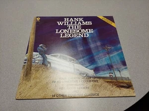 HANK WILLIAMS - THE LONESOME LEGEND - PTV-1005, COUNTRY, VINYL RECORD - Picture 1 of 3