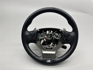 2014-2015 LEXUS IS350 F-SPORT STEERING WHEEL W/ SWITCHES & SHIFTER PADDLES OEM - Foto 1 di 11