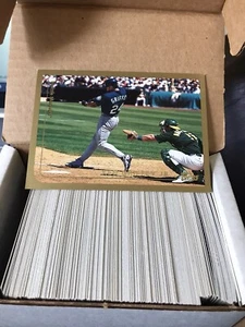1999 Topps Baseball KOMPLETTE SERIE 1 Set #1-242 + GRIFFEY BOXTOPPER HOCHWERTIG - Bild 1 von 3