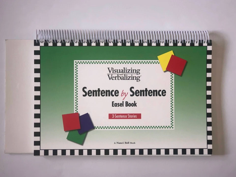 Visualizing and Verbalizing 3 Sentence by Sentence Stories Easel Book Nanci Bell - Image 1 of 1