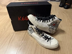 Keith Haring Converse High Top Chuck Taylor Special Edition Originalverpackt Größe 9,5 UK - Bild 1 von 11