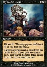 4 x MTG : Invasion : Hypnotic Cloud - M/NM- PLAYSET - FREE P&P