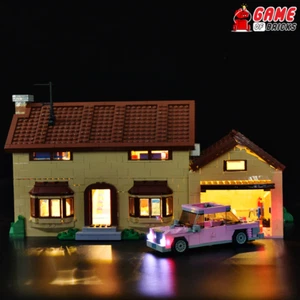 LED Light Kit for The Simpsons House - Compatible with LEGO® 71006 Set - Picture 1 of 6