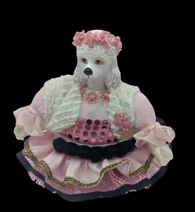 Katherine's Collection Wayne Kleski trinket box poodle dog pink black Rare HTF 7 - Picture 1 of 11