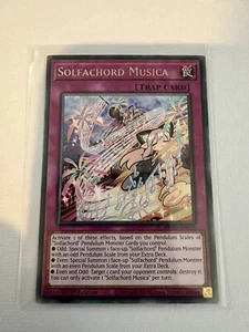 ANGU-EN025 Solfachord Musica Rare 1st Edition Mint YuGiOh Card - Picture 1 of 1