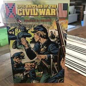 Batallas épicas de la Guerra Civil, Volumen 2: Shiloh (cómics históricos) Nueva Marvel - Imagen 1 de 8